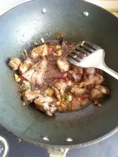 Make The soybean chops step 6