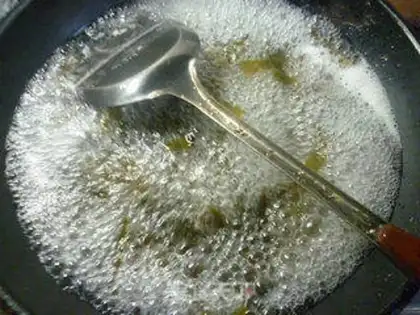 Make The sea belt sprouts step 3