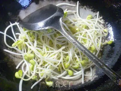 Make The sea belt sprouts step 4