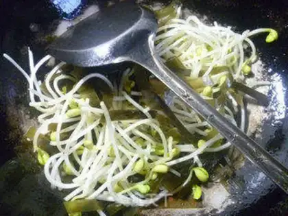 Make The sea belt sprouts step 5