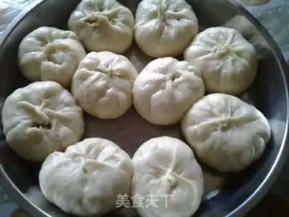 Make Frozen meat buns step 9