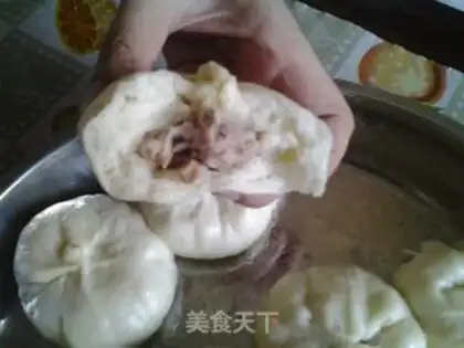 Make Frozen meat buns step 10