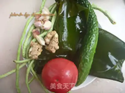 Make Vegetable acid soup step 2