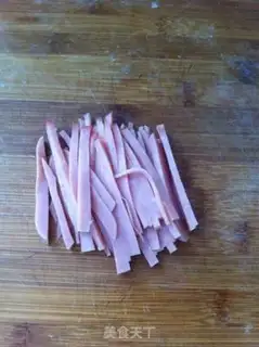 Make Autumn ham and rice powder step 4