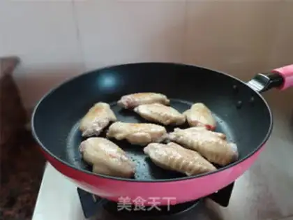 Make No oiled Coke chicken wings step 3