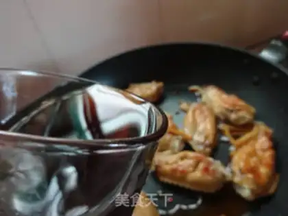 Make No oiled Coke chicken wings step 6