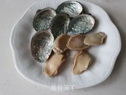 Make Water the abalone step 1