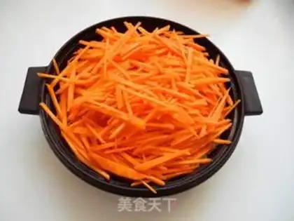 Make Carrot chicken rice step 6