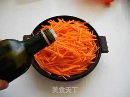 Make Carrot chicken rice step 7