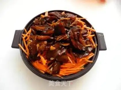 Make Carrot chicken rice step 8