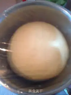 Make Pumpkin double-coloured buns step 2