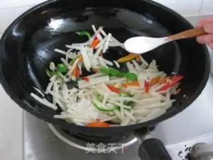 Make Twin peppers and radish step 5