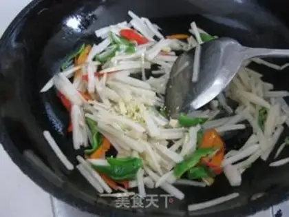 Make Twin peppers and radish step 6