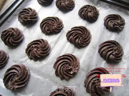 Make Chocolate cookies step 7