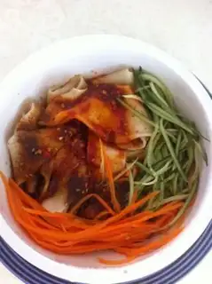 Make Oily noodles step 7