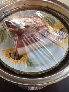 Make "Hale Lotus ham rice." step 1