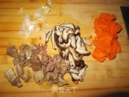 Make Spiral noodles step 4