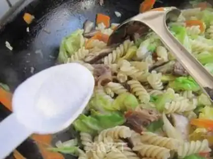 Make Spiral noodles step 10