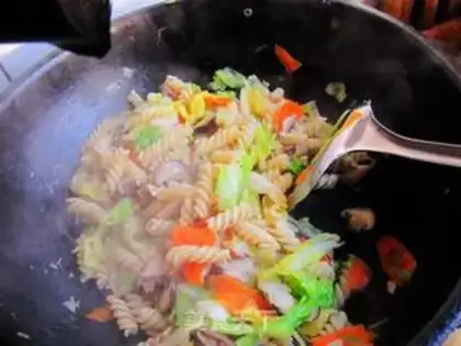 Make Spiral noodles step 12