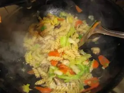 Make Spiral noodles step 13