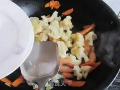 Make Cream and shrimp step 12