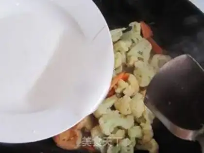 Make Cream and shrimp step 14