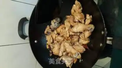 Make Red chicken step 1