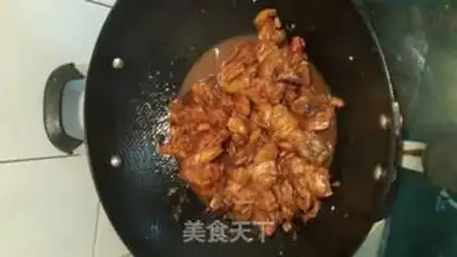 Make Red chicken step 4
