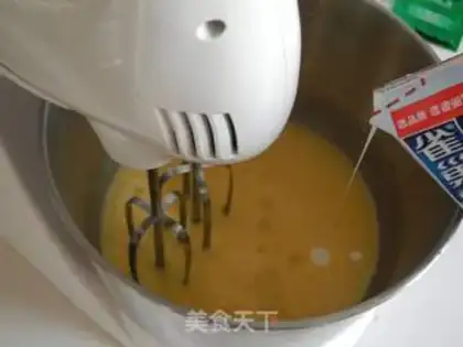 Make A tea almond cake step 3