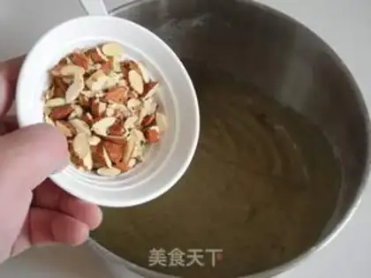 Make A tea almond cake step 8