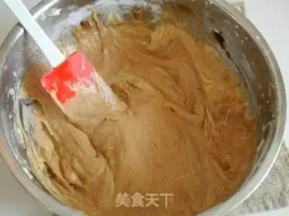 Make Chocolate cashew marfin step 8