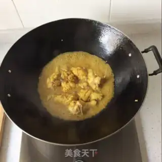 Make Curry chicken leg step 6