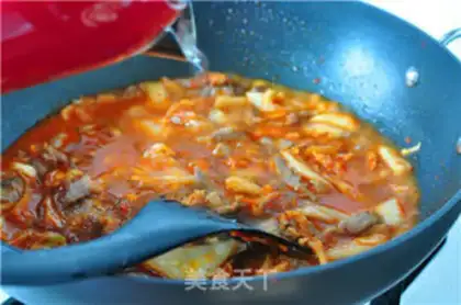 Make Hot cabbage and powder step 8