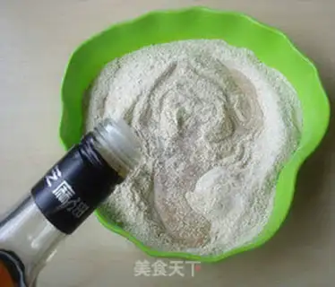 Make Green bean cake step 9