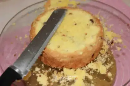 Make Rolling sugar cake step 0