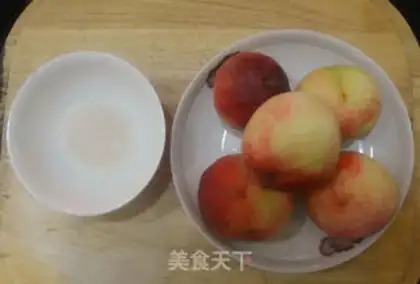 Make Sugar peaches step 0