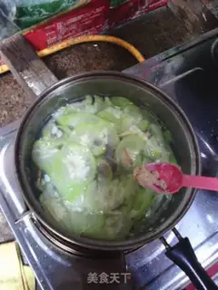 Make Flowers and melon soup step 8