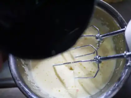 Make Red potato cake rolls step 2
