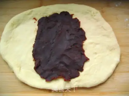 Make Red bean braid bread step 9