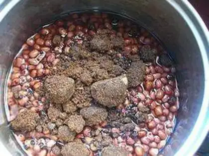 Make Honey Bean Bread step 2