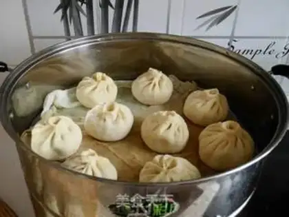Make radish pork bun step 11