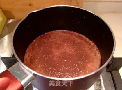 Make Chocolate ice cream step 4
