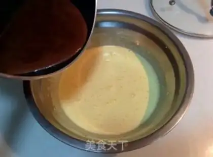Make Chocolate ice cream step 5