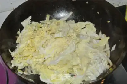 Make Clear the cabbage step 5