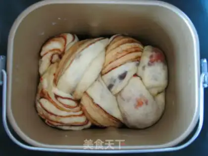 Make Red bean braid bread step 15