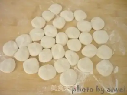 Make Porridge dumplings step 8