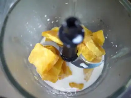 Make Red potato cake rolls step 12