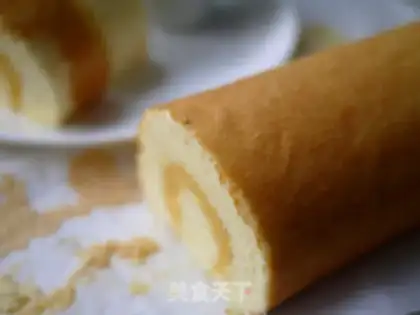 Make Red potato cake rolls step 16