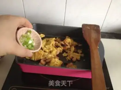 Make Shrimp fried eggs step 6