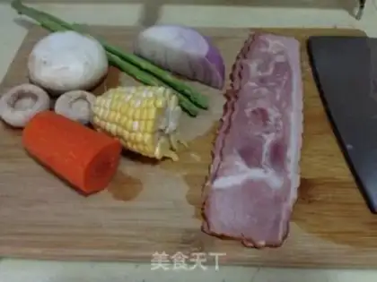 Make Bacon cheese step 0